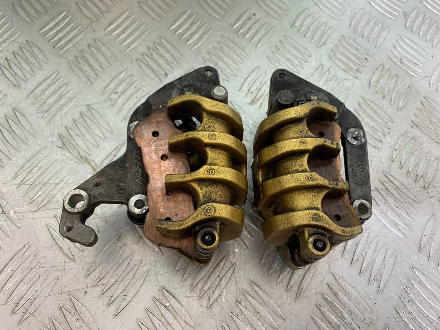 HONDA CBF600 CBF 600 FRONT BRAKE CALIPERS  YEAR 2004 -07 (CMB1247)