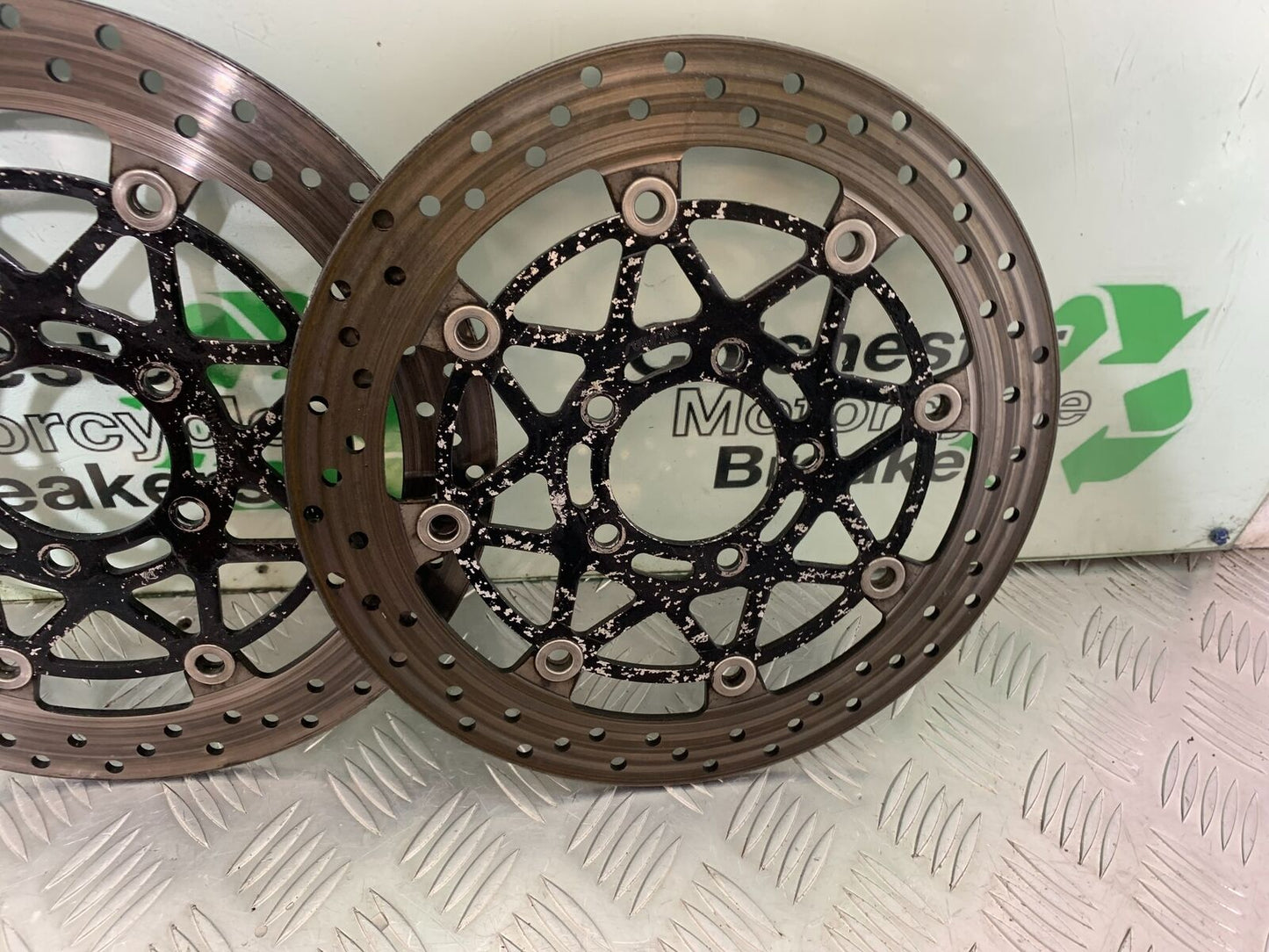 SUZUKI SV1000 SV 1000 K4 FRONT BRAKE DISCS  YEAR 2003-2007 (CMB1042)