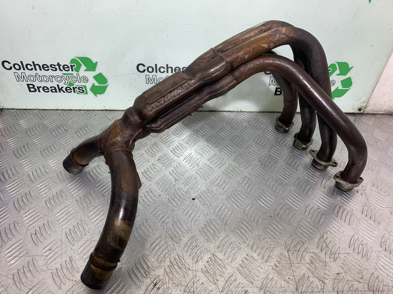 HONDA CBR1100 BLACKBIRD EXHAUST DOWNPIPES   YEAR 1999-2005 (CMB1232)