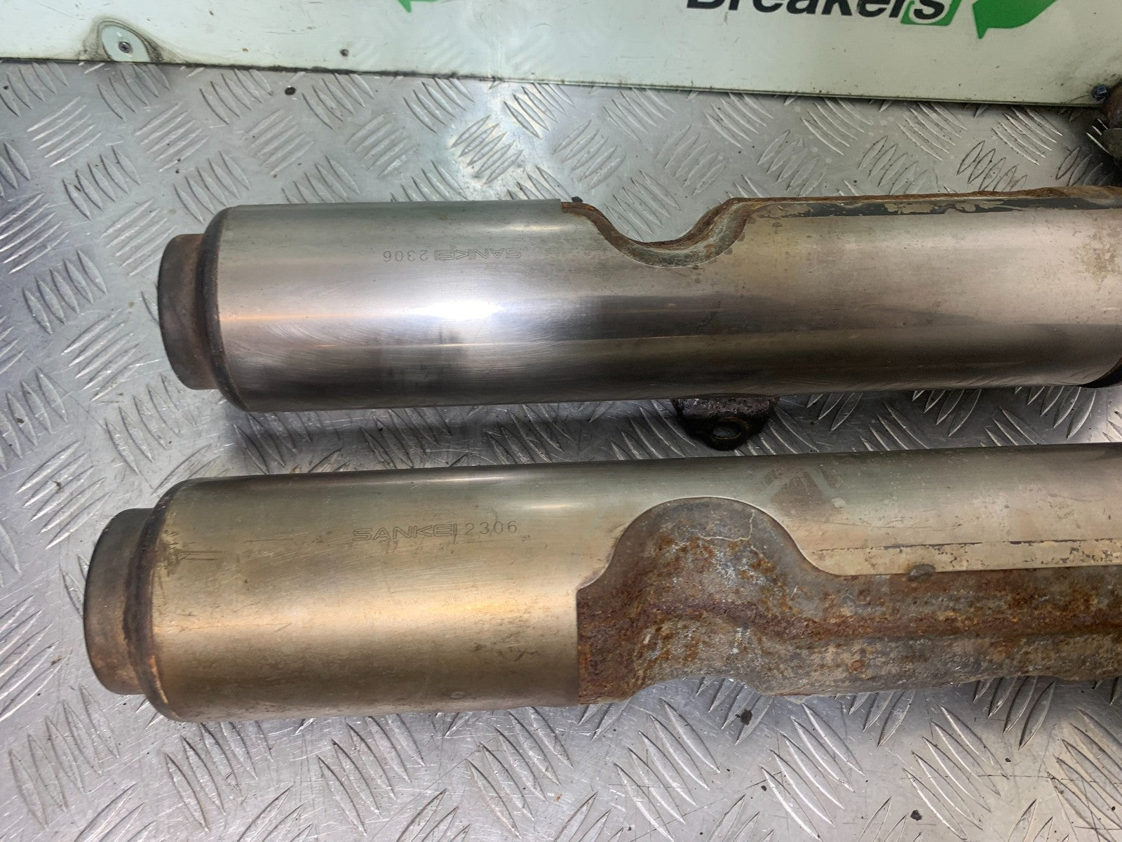 HONDA ST1100 PAN EUROPEAN SILENCERS  YEAR 1993-2001 (CMB1195)