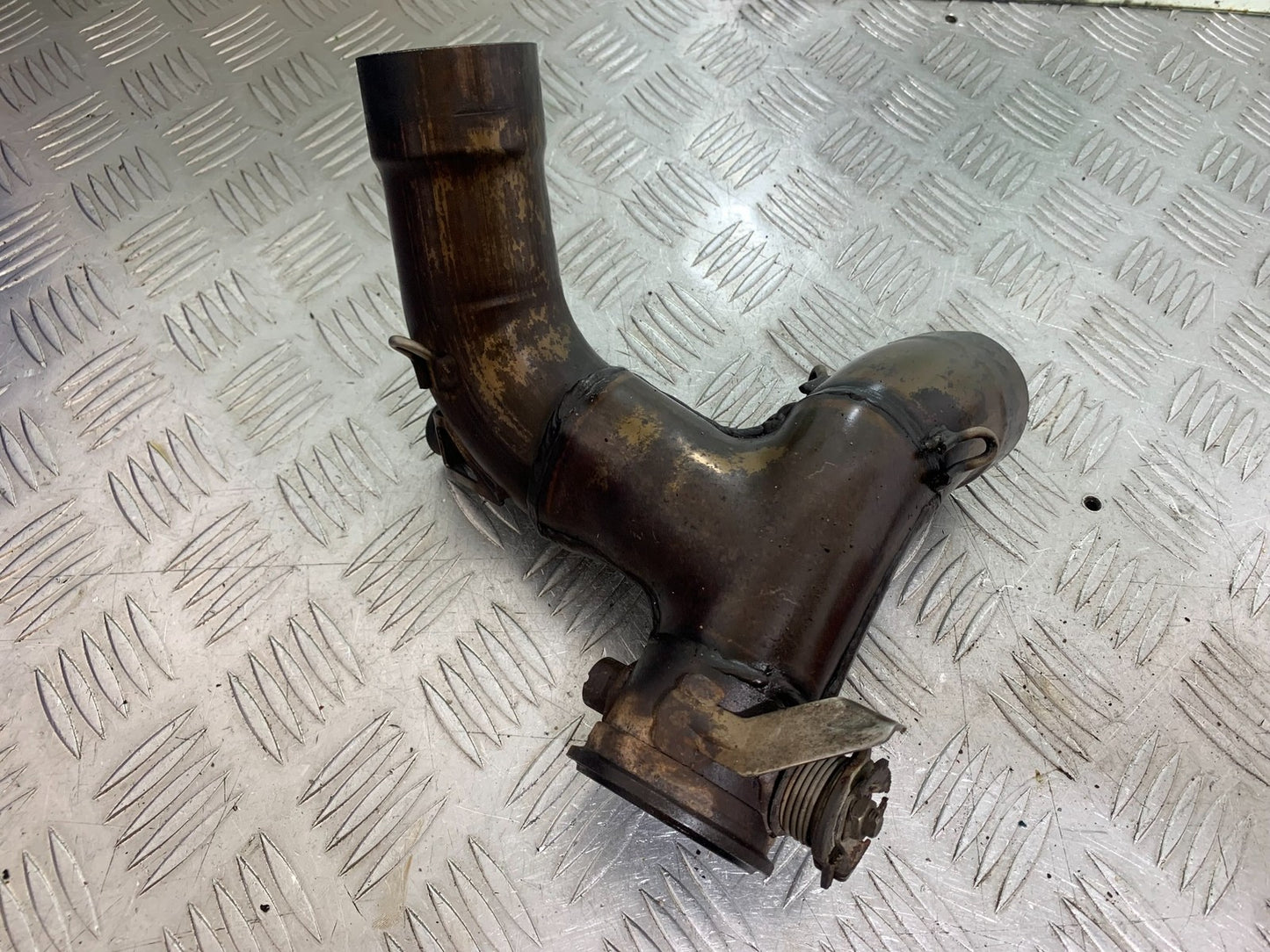 DUCATI 1299 PANIGALE DOWNPIPE AND WORKING VALVE   YEAR 2016 (CMB 1187)