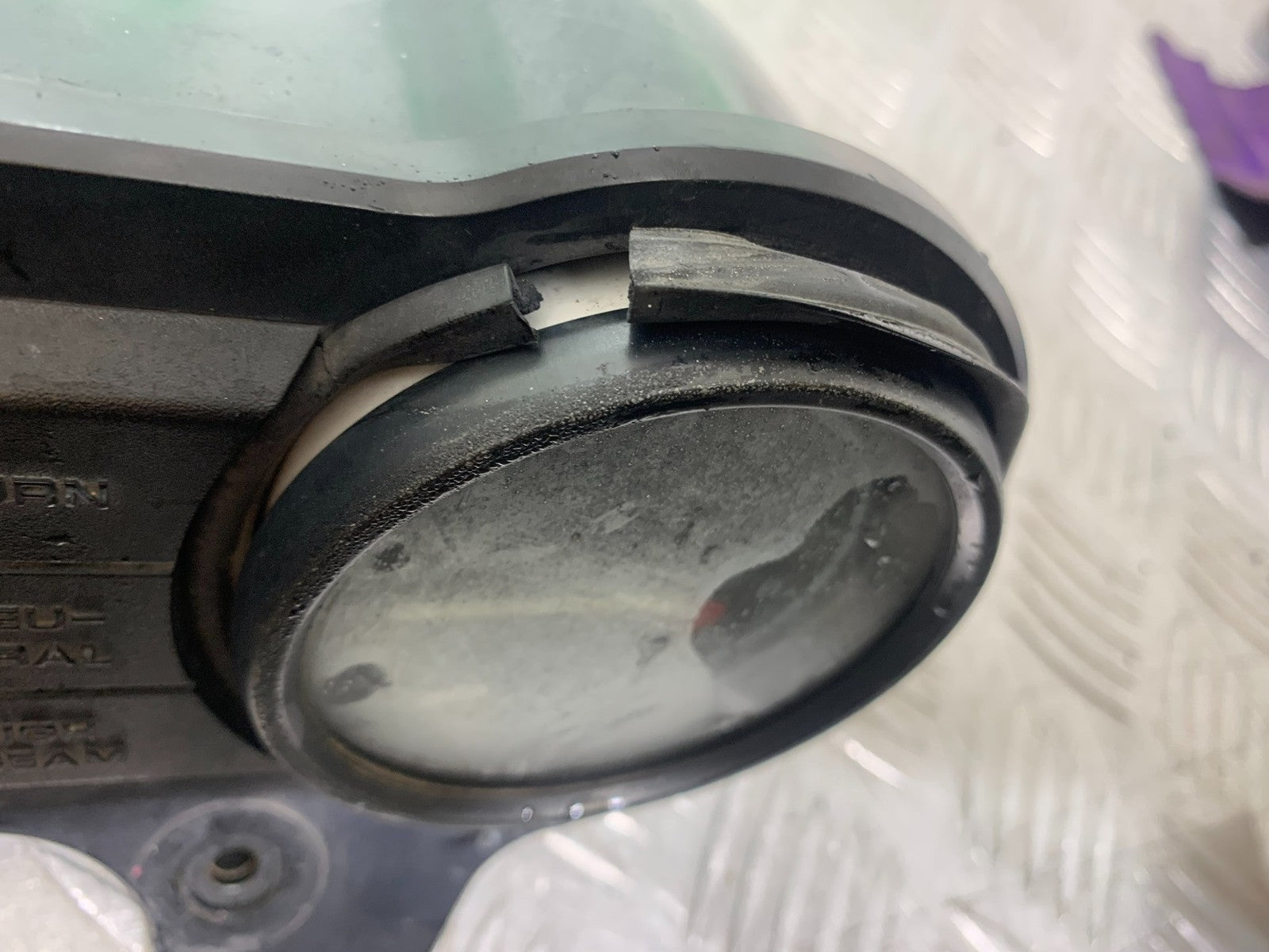 HONDA NTV 600 REVERE CLOCKS SPEEDO DASH (DAMAGED) YEAR 1988-1996  (CMB1281)