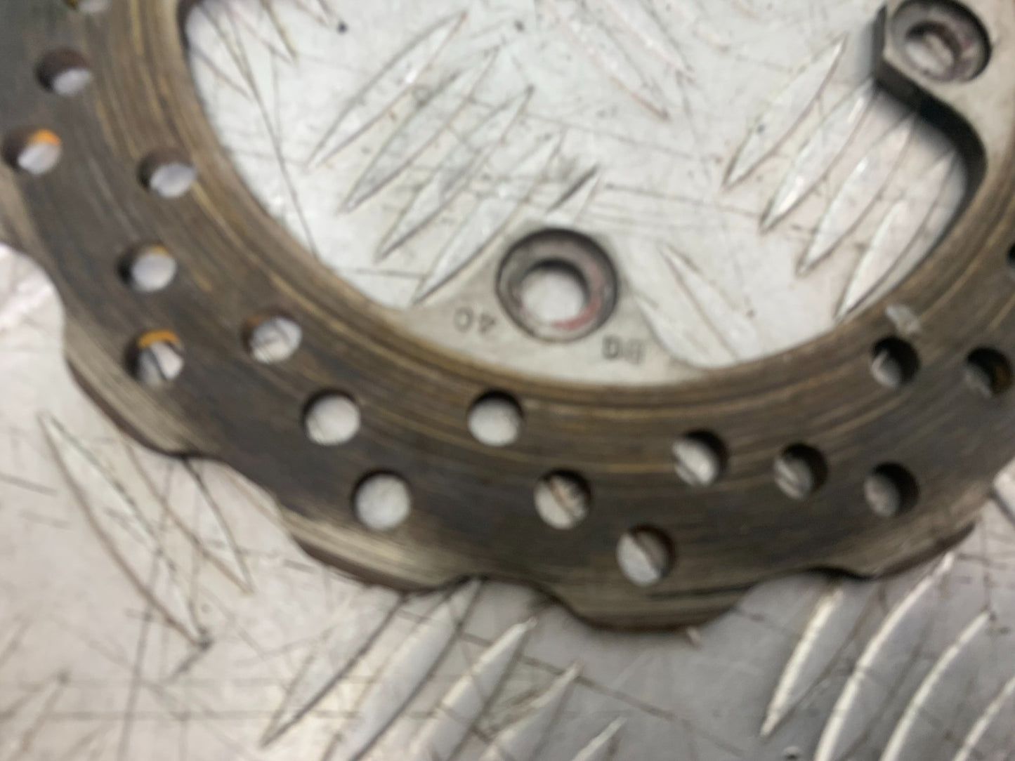 KAWASAKI ZX10R ZX10 R REAR BRAKE DISC   2008-2010 (CMB1206)