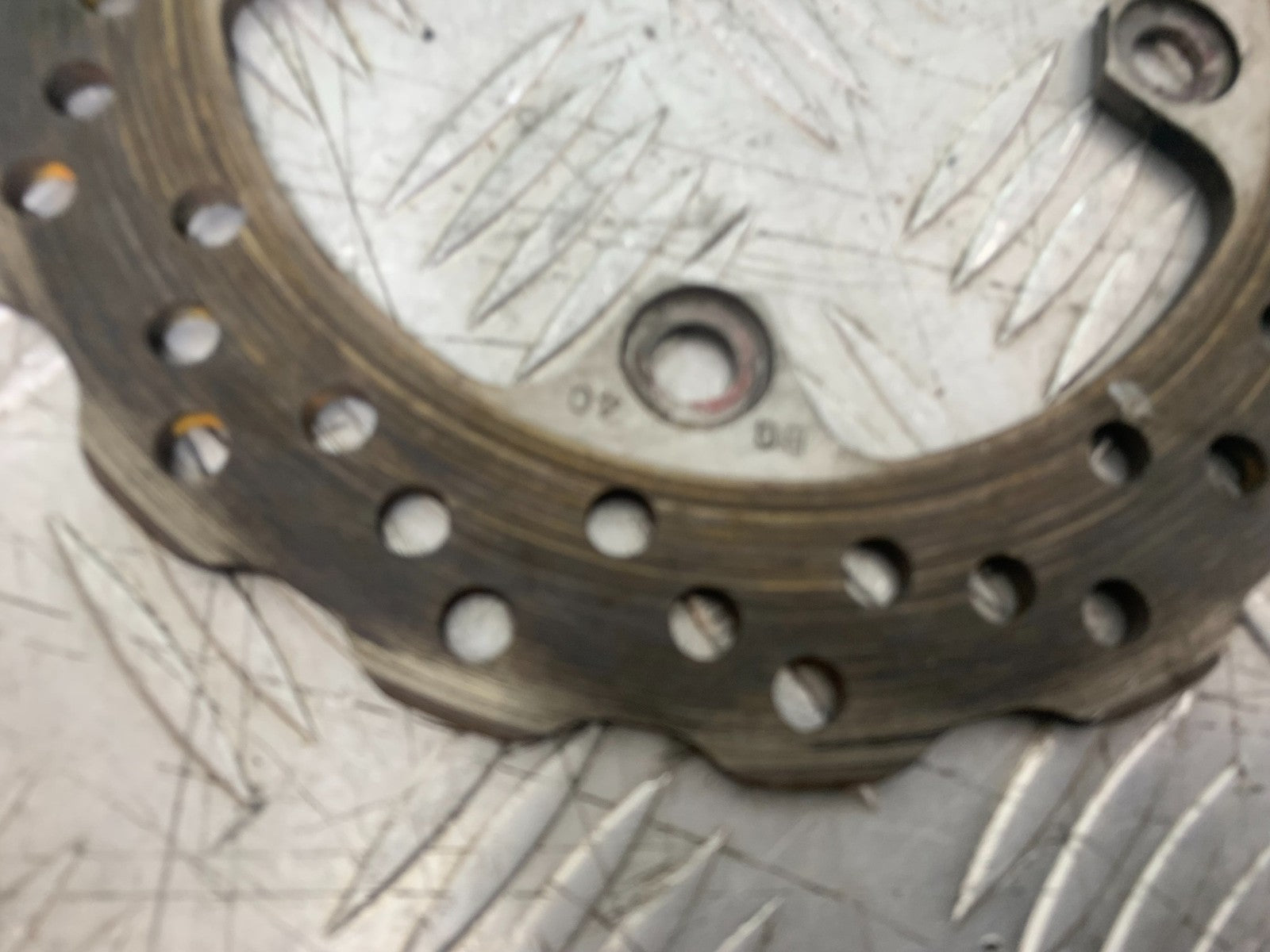 KAWASAKI ZX10R ZX10 R REAR BRAKE DISC   2008-2010 (CMB1206)