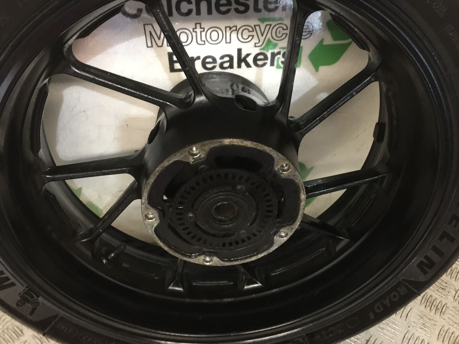 YAMAHA MT09 MT-09 REAR WHEEL YEAR 2018 (STOCK 906)