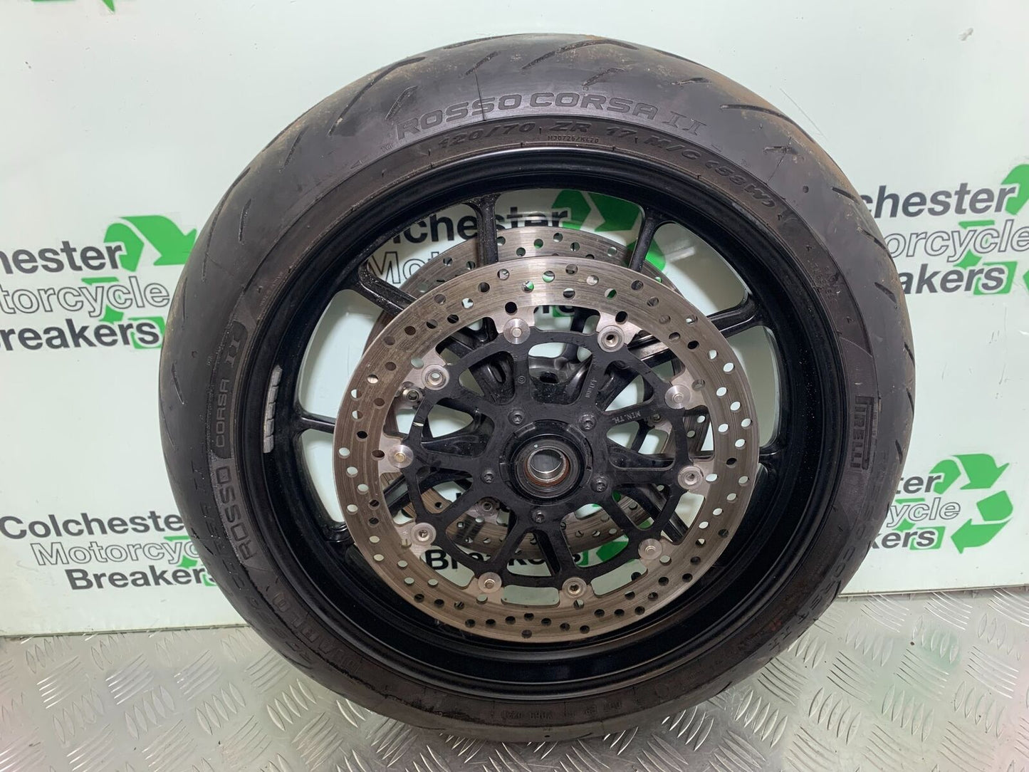 DUCATI STREETFIGHTER 848 FRONT WHEEL AND DISCS   YEAR 2011-2016 (CMB1050)