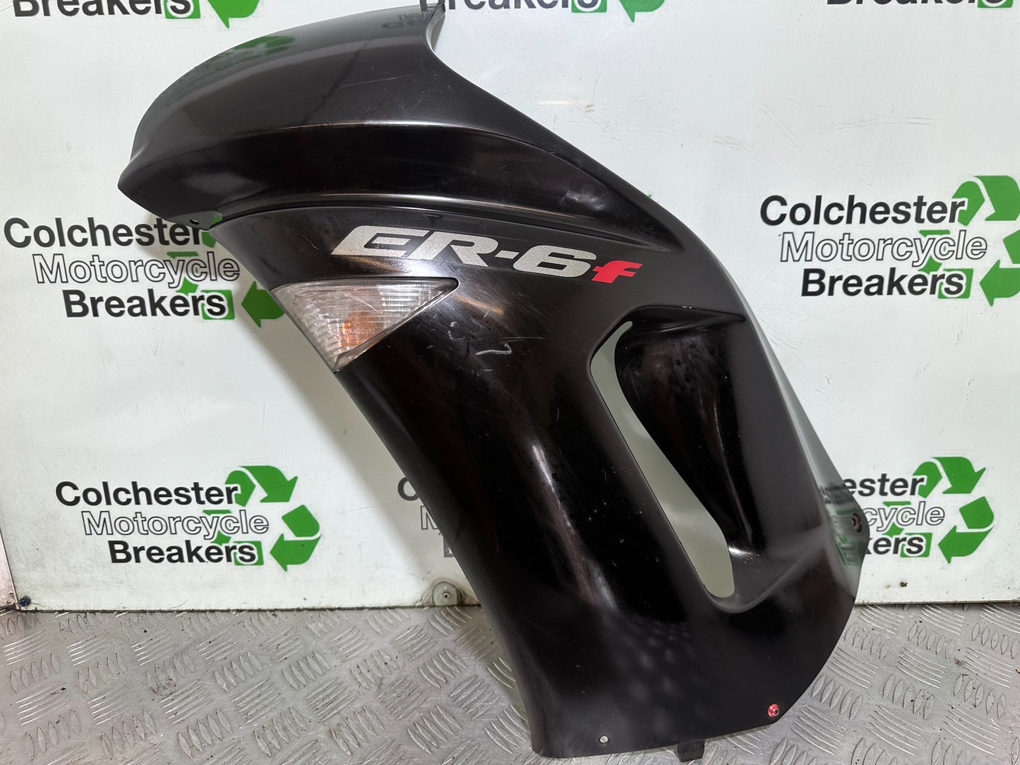 KAWASAKI ER6 F ER6F LEFT FAIRING PANEL AND INDICATOR YEAR 2005-2008 (CMB1178)