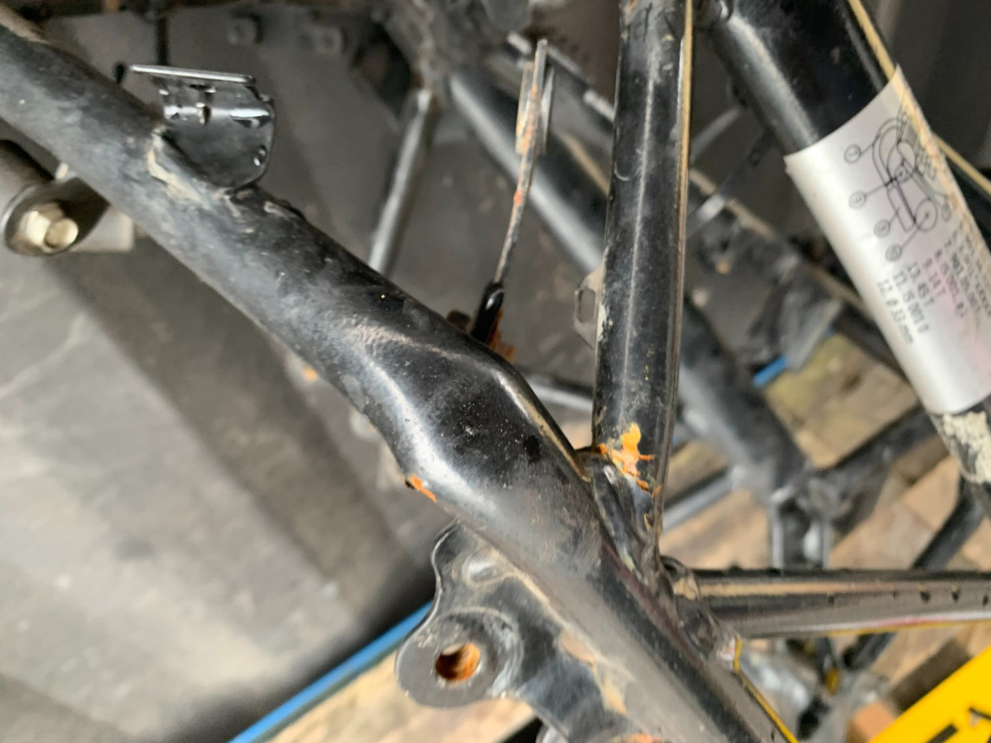 KTM DUKE 125 FRAME REG LOG BOOK  YEAR 2012-2016 (CMB1317)