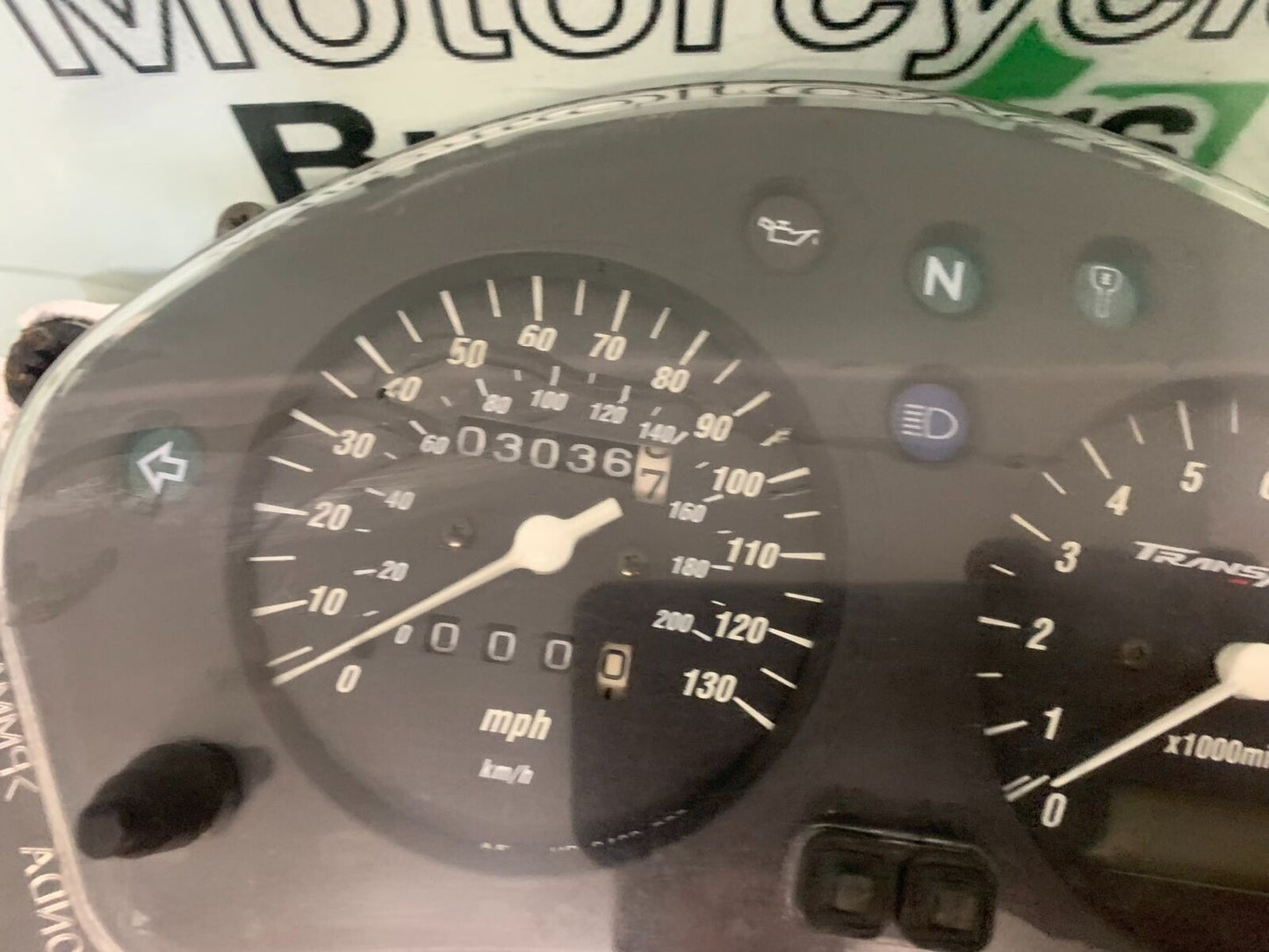 HONDA XL650 V TRANSALP CLOCKS SPEEDO DASH YEAR 2001-2006 (STOCK 975)