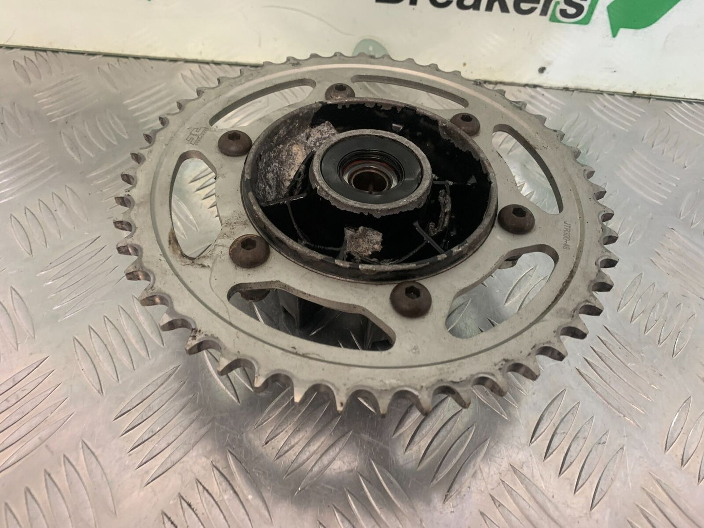 HONDA XL650 V TRANSALP REAR SPROCKET CARRIER YEAR 2001-2006 (STOCK 975)