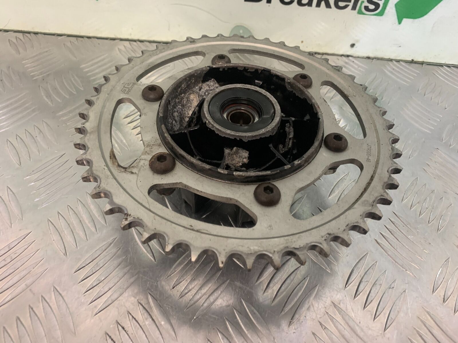 HONDA XL650 V TRANSALP REAR SPROCKET CARRIER YEAR 2001-2006 (STOCK 975)