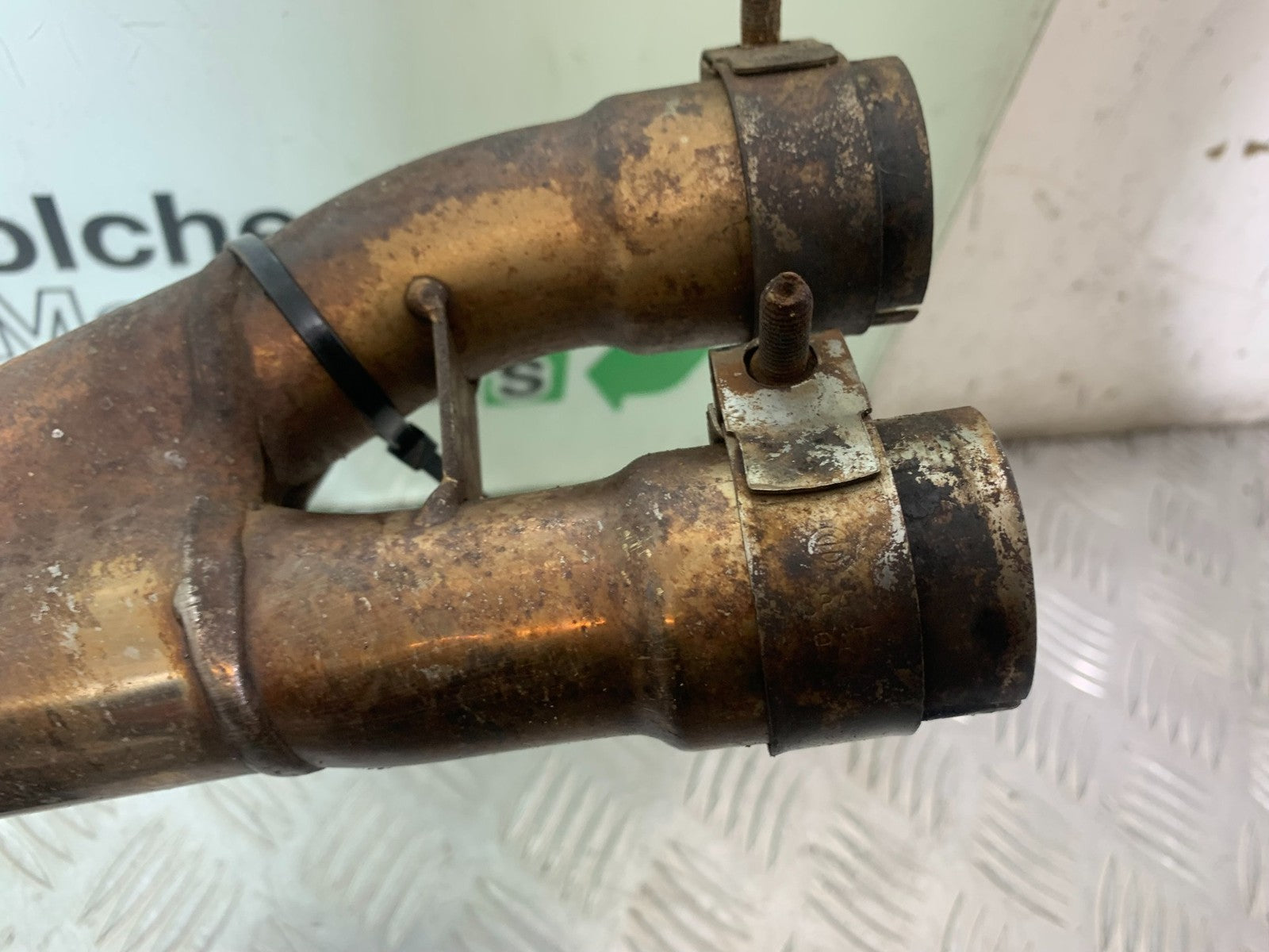 HONDA NT650 V DEAUVILLE MOTAD EXHAUST   YEAR 1999 (CMB1268)