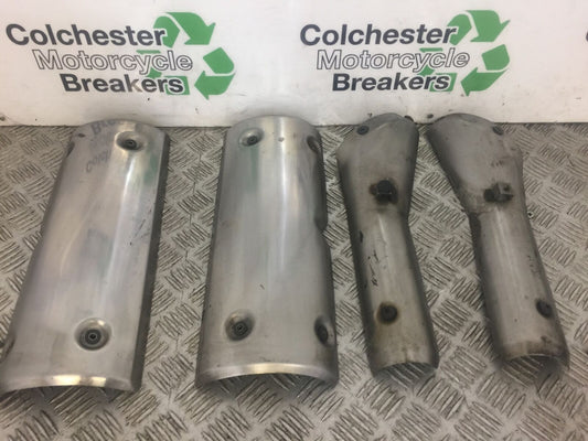 HONDA XL1000 VARADERO EXHAUST SHIELDS  YEAR 2000 (STOCK 343)