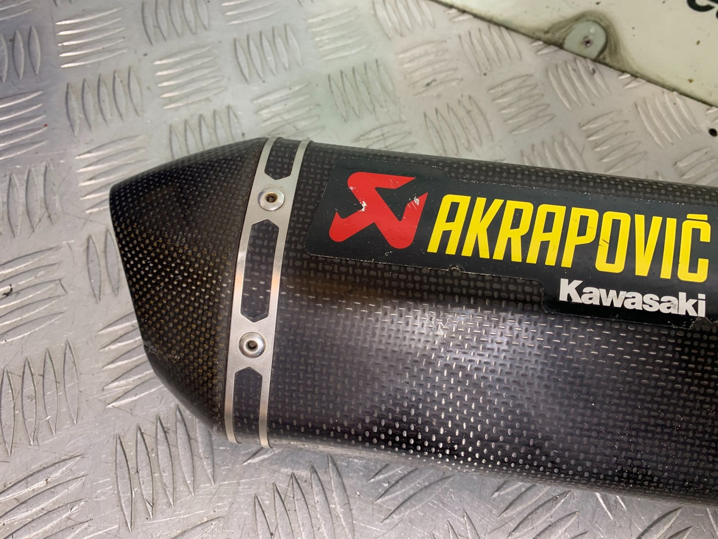 KAWASAKI ZX10R ZX10 R AKRAPOVIC CARBON SILENCER   2008-2010 (CMB1301)