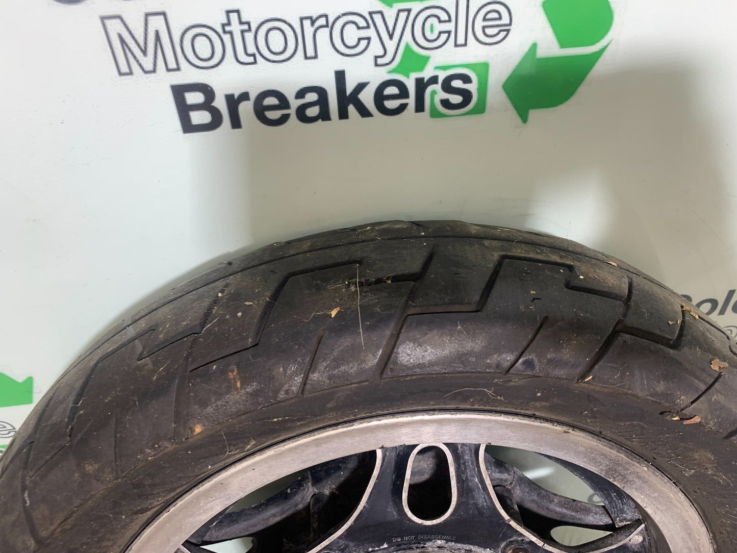 HONDA GL500 GL 500 SILVERWING REAR WHEEL YEAR 1981-82 (CMB1168)