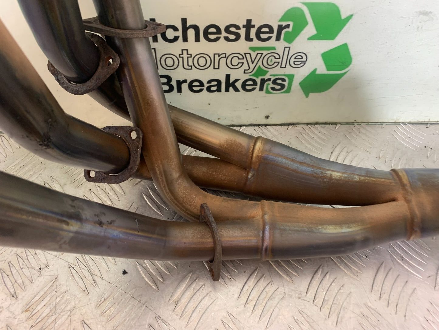 YAMAHA YZF R1 14 B BIG BANG EXHAUST DOWNPIPES   2009-14 (CMB1175)
