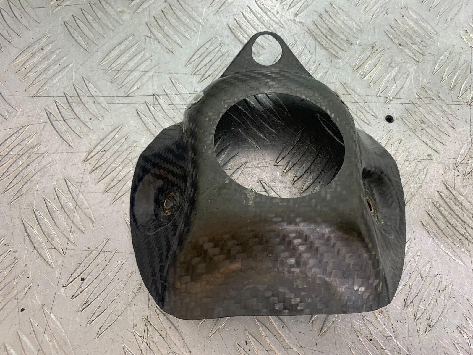 KAWASAKI KXF450 KXF 450 CARBON TANK COVER YEAR 2013 CMB1217)