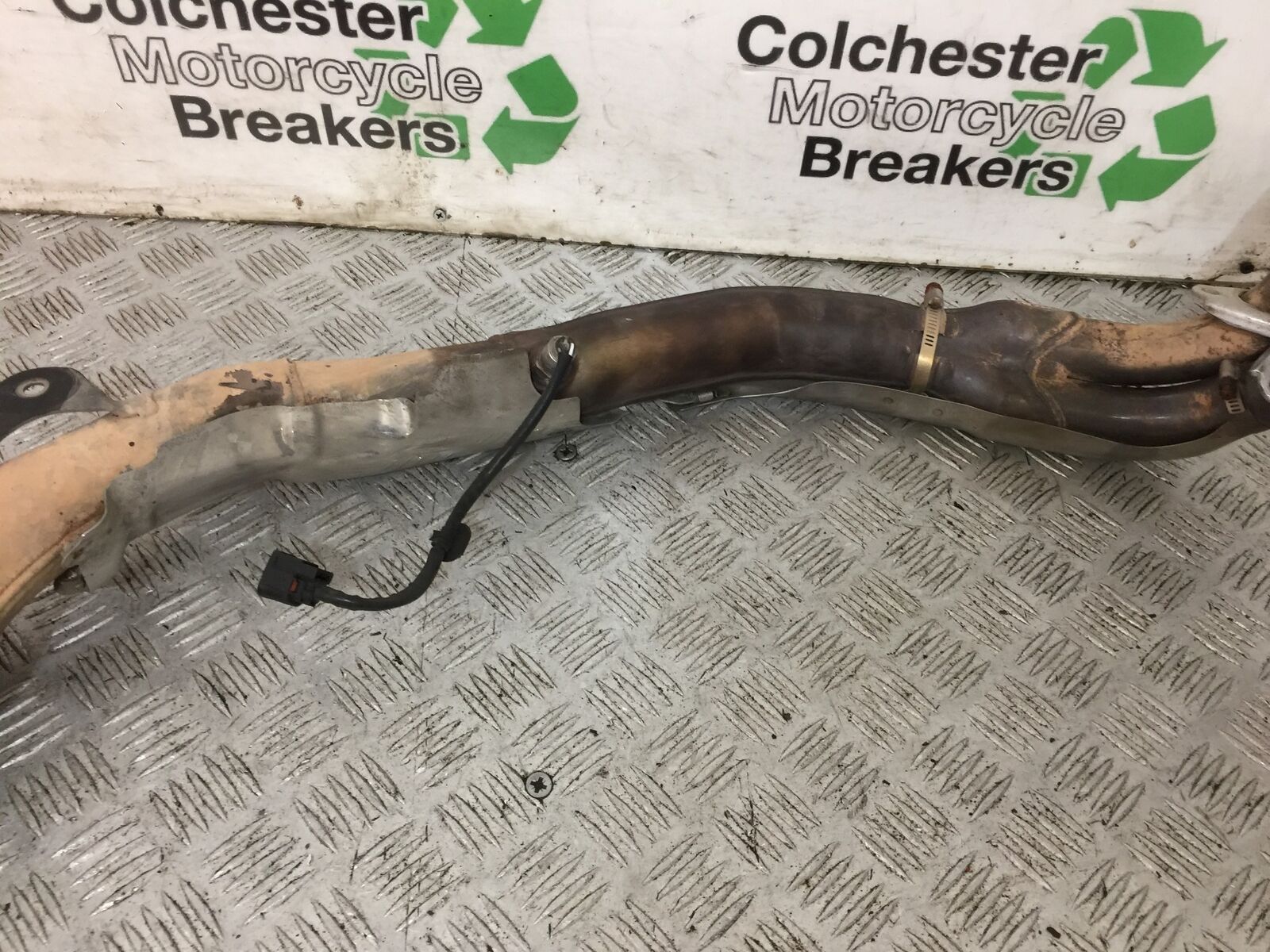 HONDA CRF1000 CRF 1000 AFRICA TWIN EXHAUST DOWNPIPES  2019 (STOCK 759)