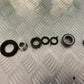 KAWASAKI KLR250 KLR 250 BOTTOM YOKE NUTS SPACER YEAR 1984-2001 (STOCK 980)