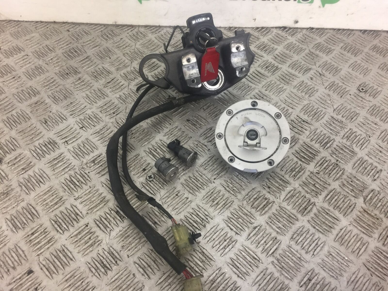 HONDA NT700 NT 700 DEAUVILLE ECU LOCKS KEY   YEAR 2008 (STOCK NO 345)