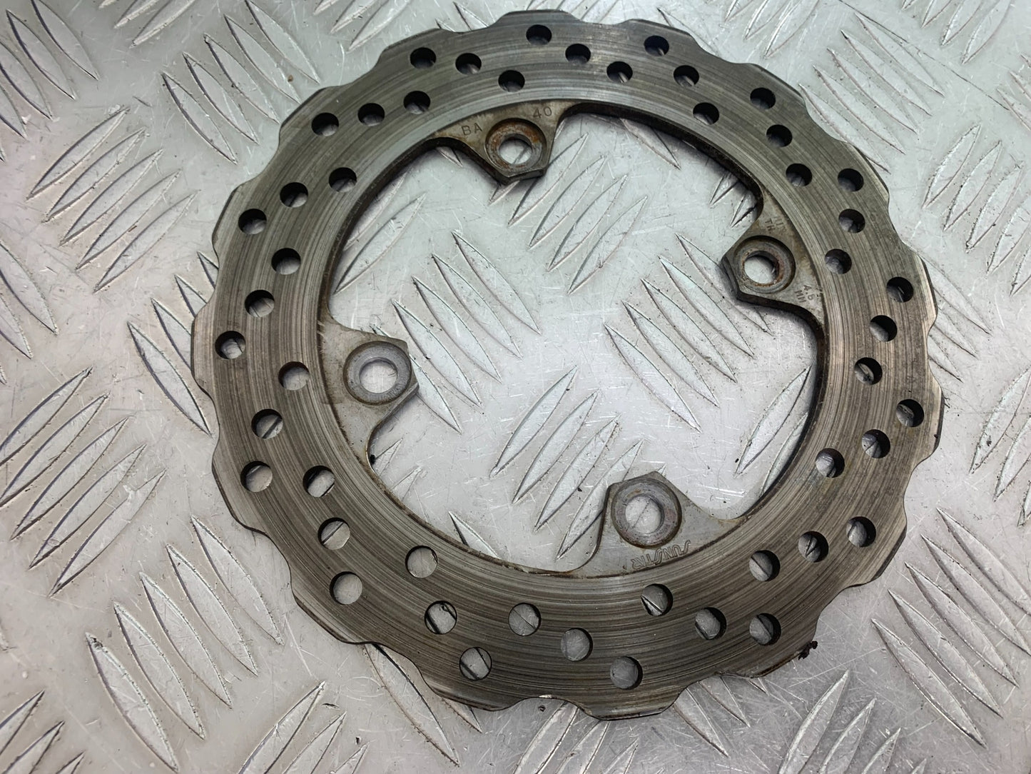KAWASAKI ZX6R REAR BRAKE DISC  YEAR 2009-2012 (CMB1136)