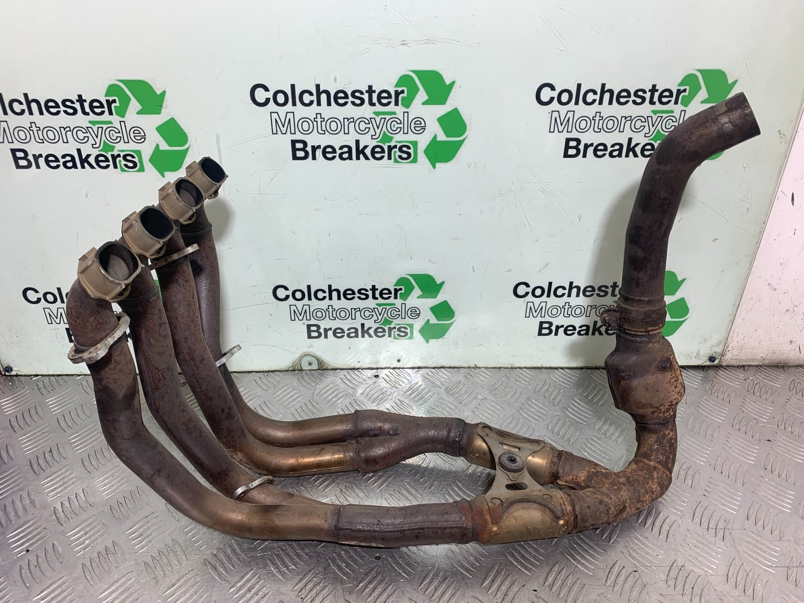 HONDA CBR1000 rr FIREBLADE EXHAUST DOWNPIPES YEAR 2006 (CMB1220)