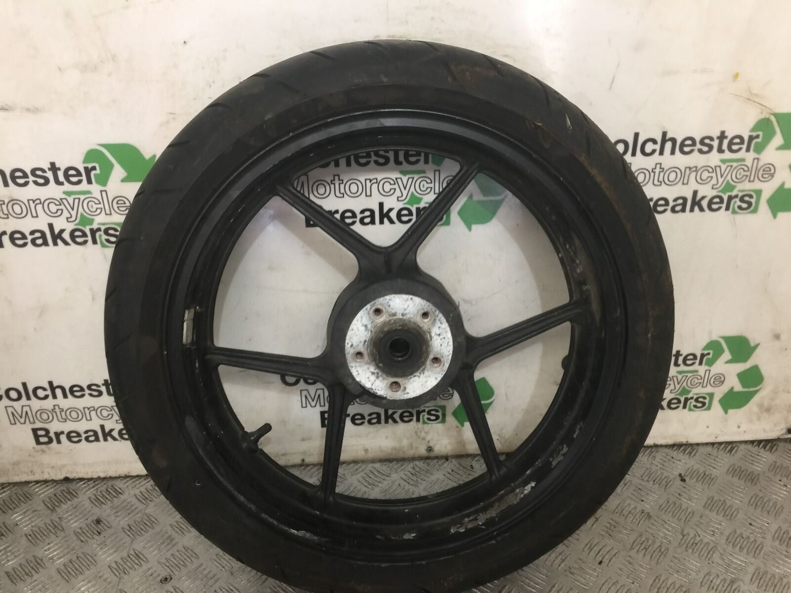 KAWASAKI Z750 Z 750 FRONT WHEEL  YEAR 2004-2006  (STOCK 871)