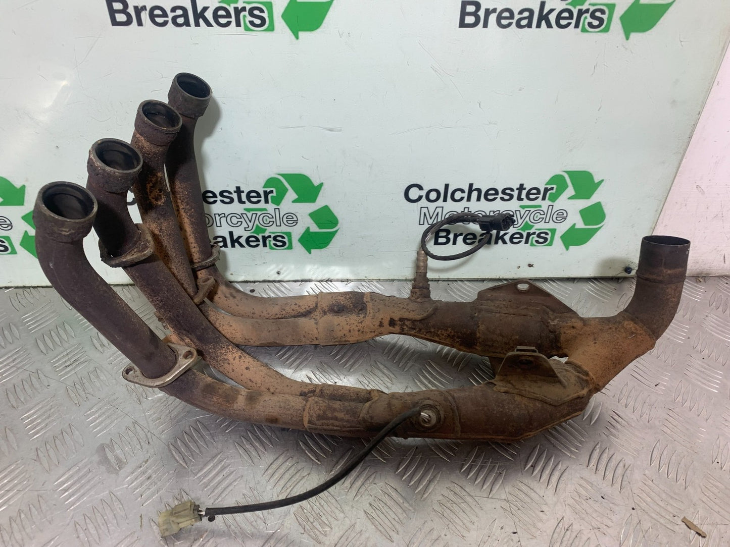 HONDA CBR600 CBR 600 RR EXHAUST DOWNPIPES  YEAR 2003-2004 CMB1173)