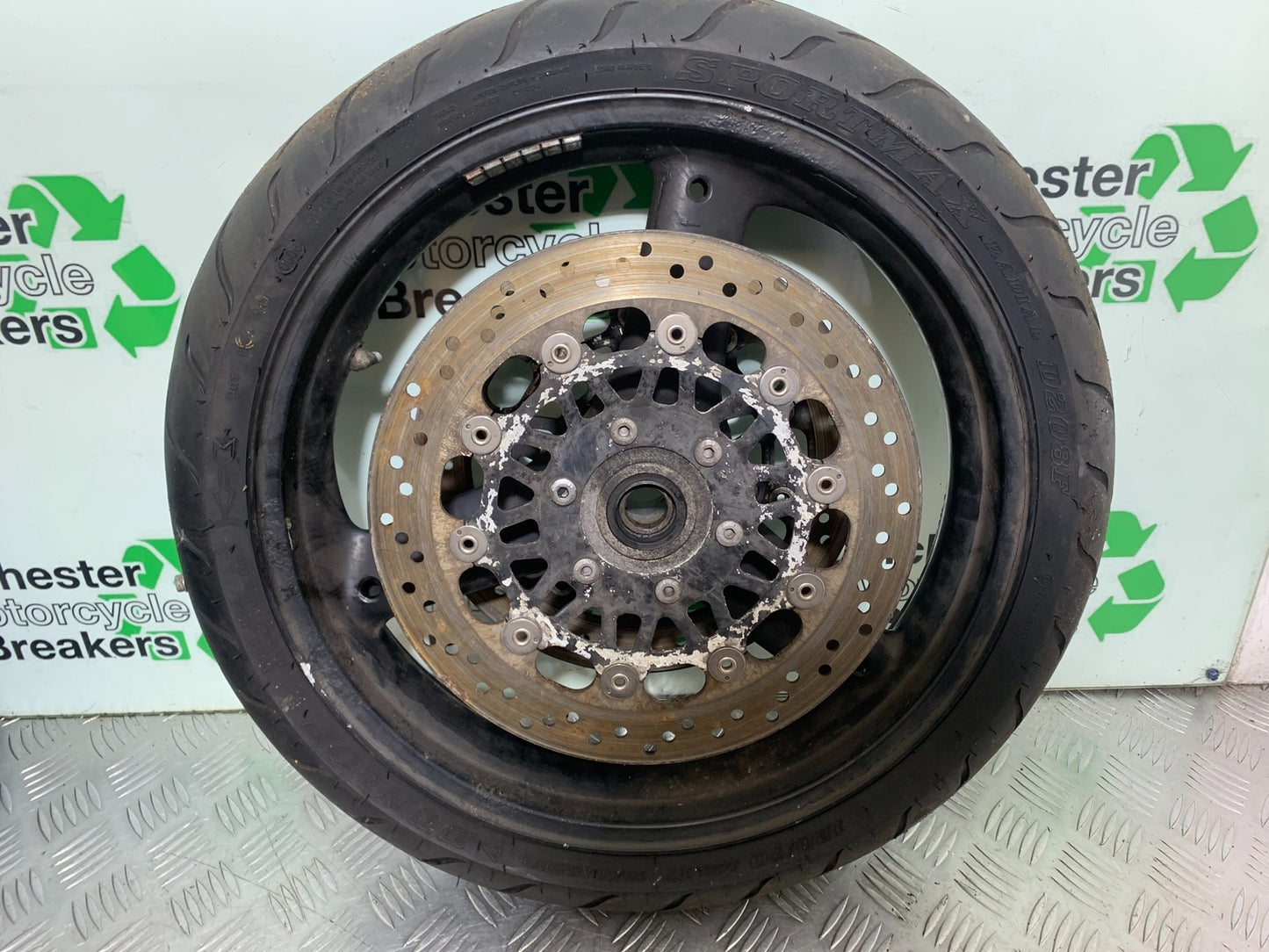 TRIUMPH T509 SPEED TRIPLE FRONT WHEEL  YEAR 1997-1998 (CMB1144)