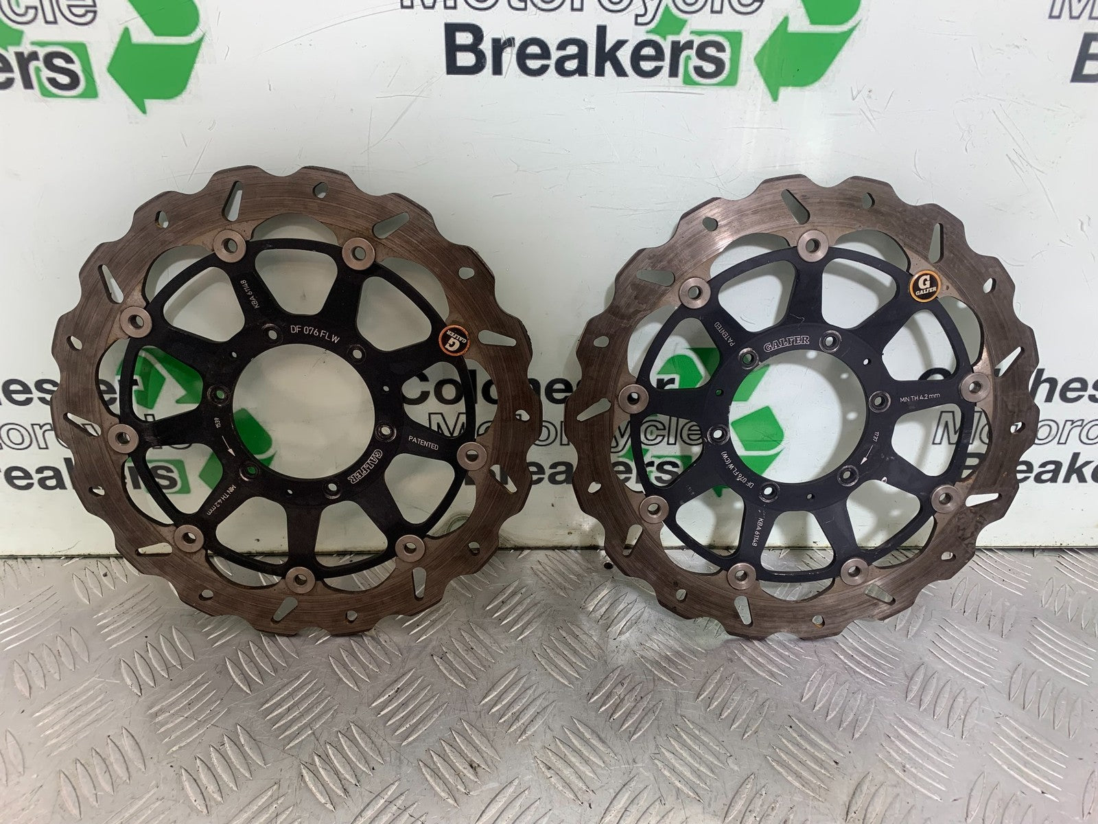 HONDA CBR1000 RR FIREBLADE GALFER FRONT BRAKE DISCS 2008-2011 (CMB1179)