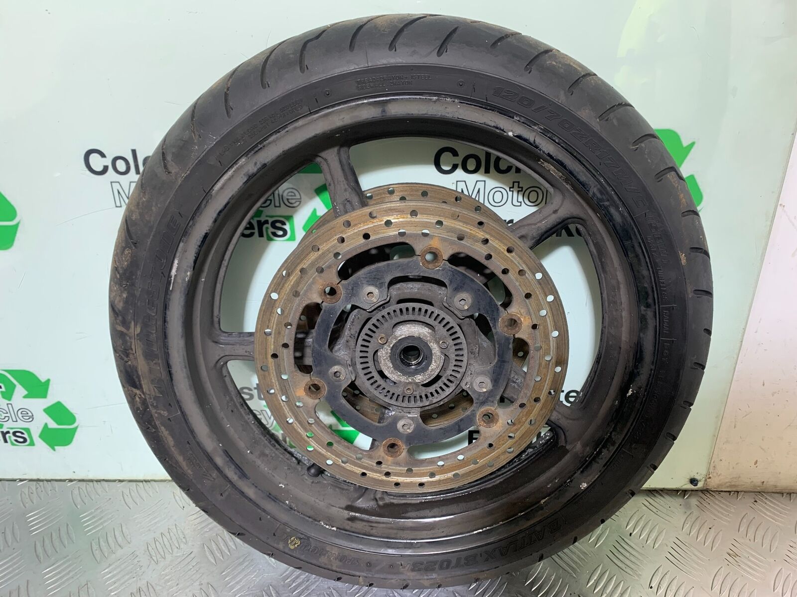 SUZUKI SV650 X SV 650 X FRONT WHEEL  YEAR 2018-2022  (CMB1081)