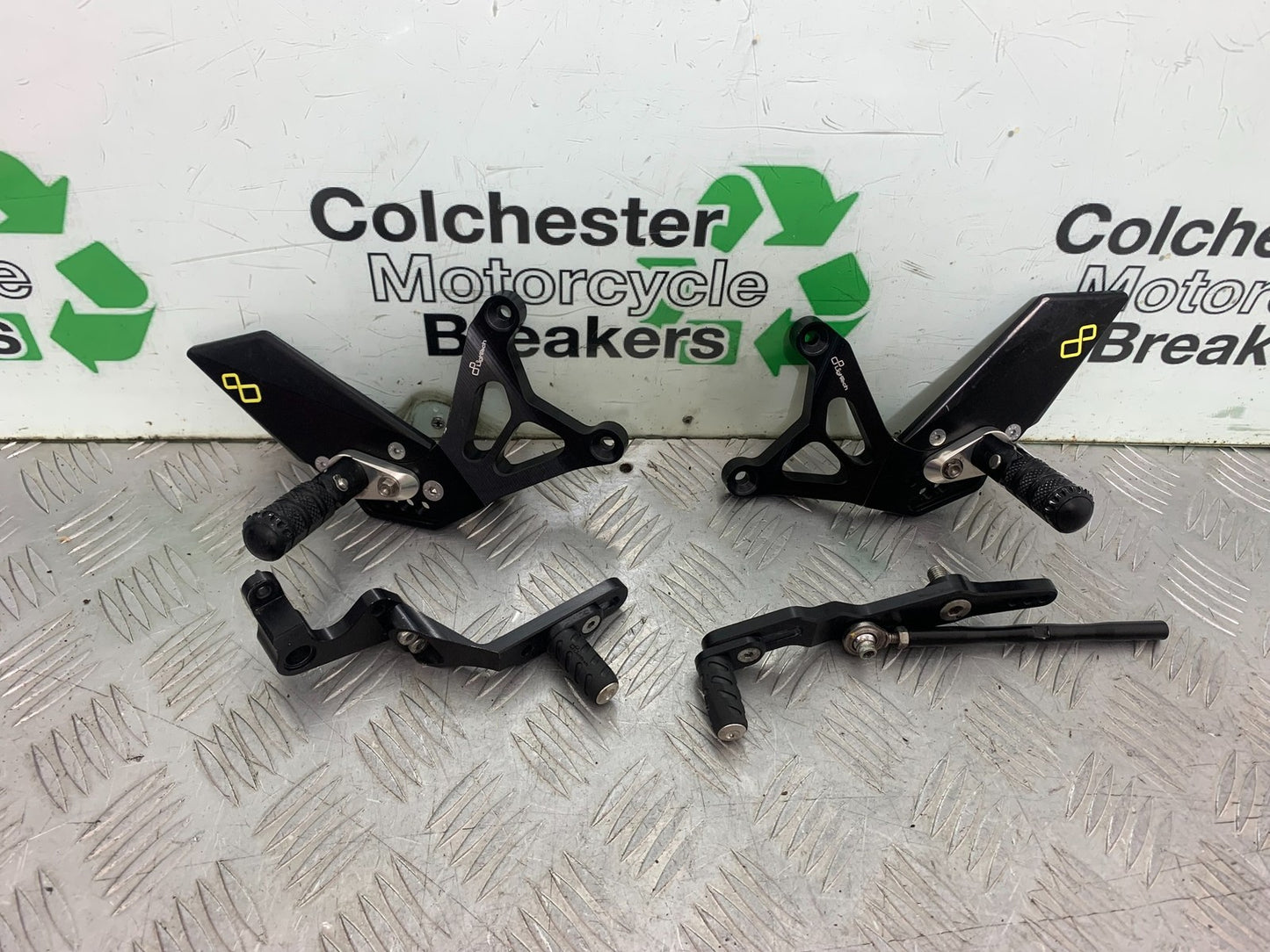 MV AGUSTA 675 F3 GILLES REAR SETS   YEAR 2012-2016 (CMB1302)