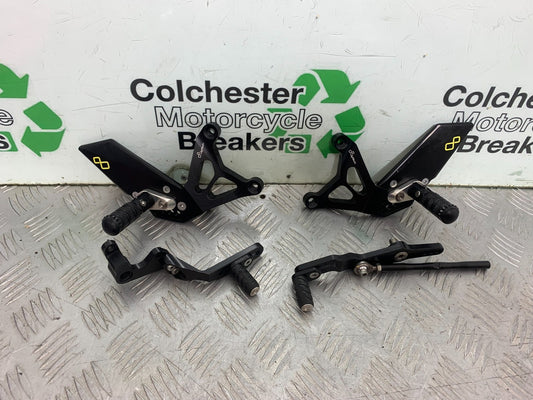 MV AGUSTA 675 F3 GILLES REAR SETS   YEAR 2012-2016 (CMB1302)