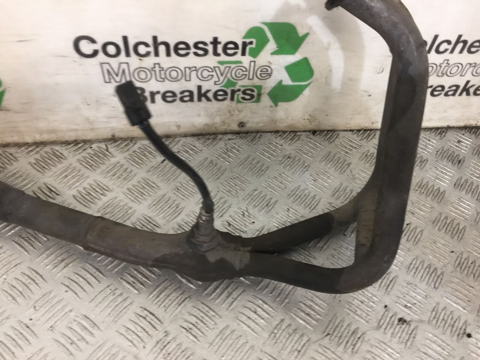 KAWASAKI NINJA 250 R EX250 EXHAUST DOWNPIPES YEAR 2008  (STOCK 879)