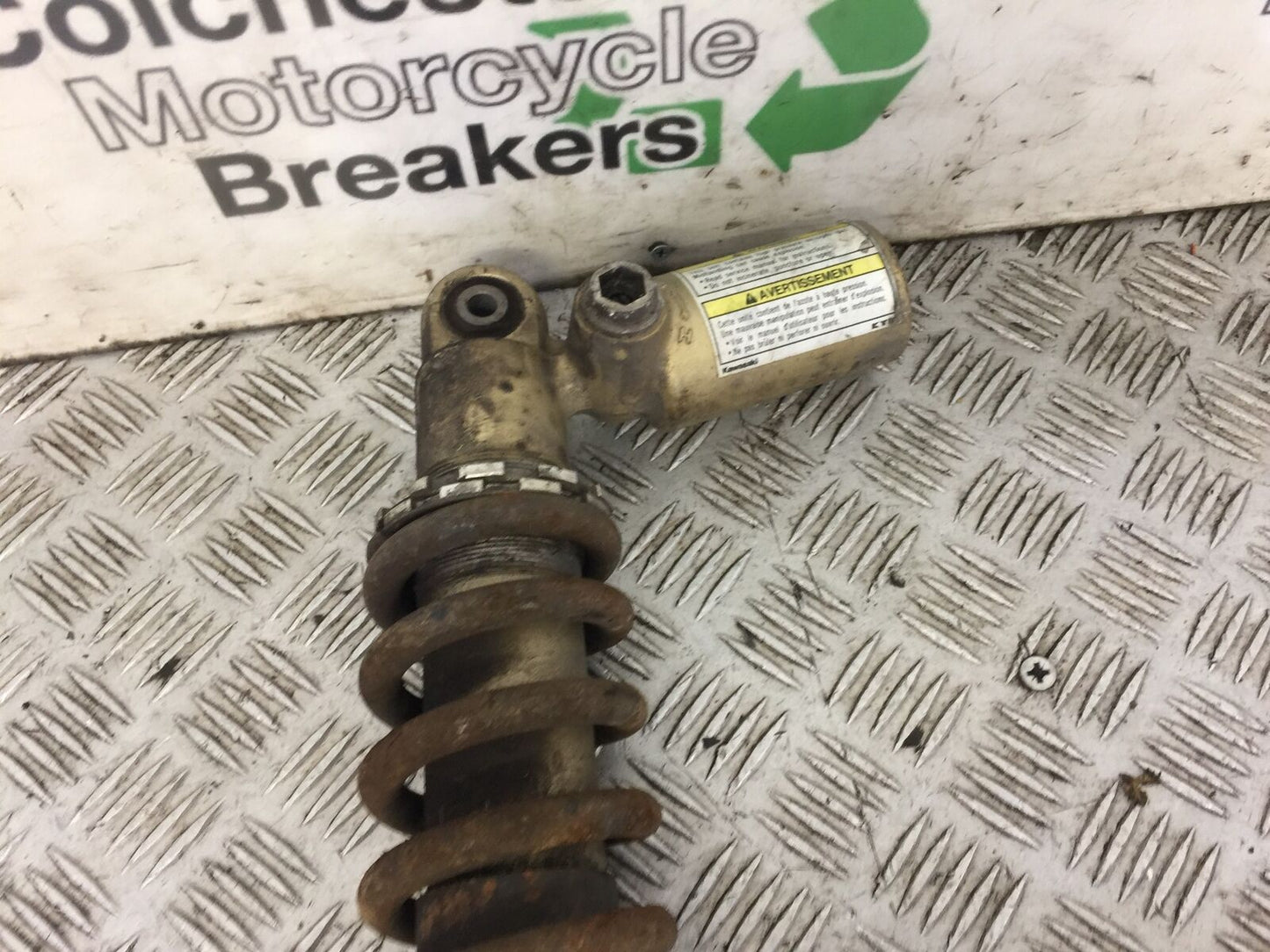 KAWASAKI ZX6R ZX6 G REAR SHOCK  YEAR 1998-99 (STOCK 582)