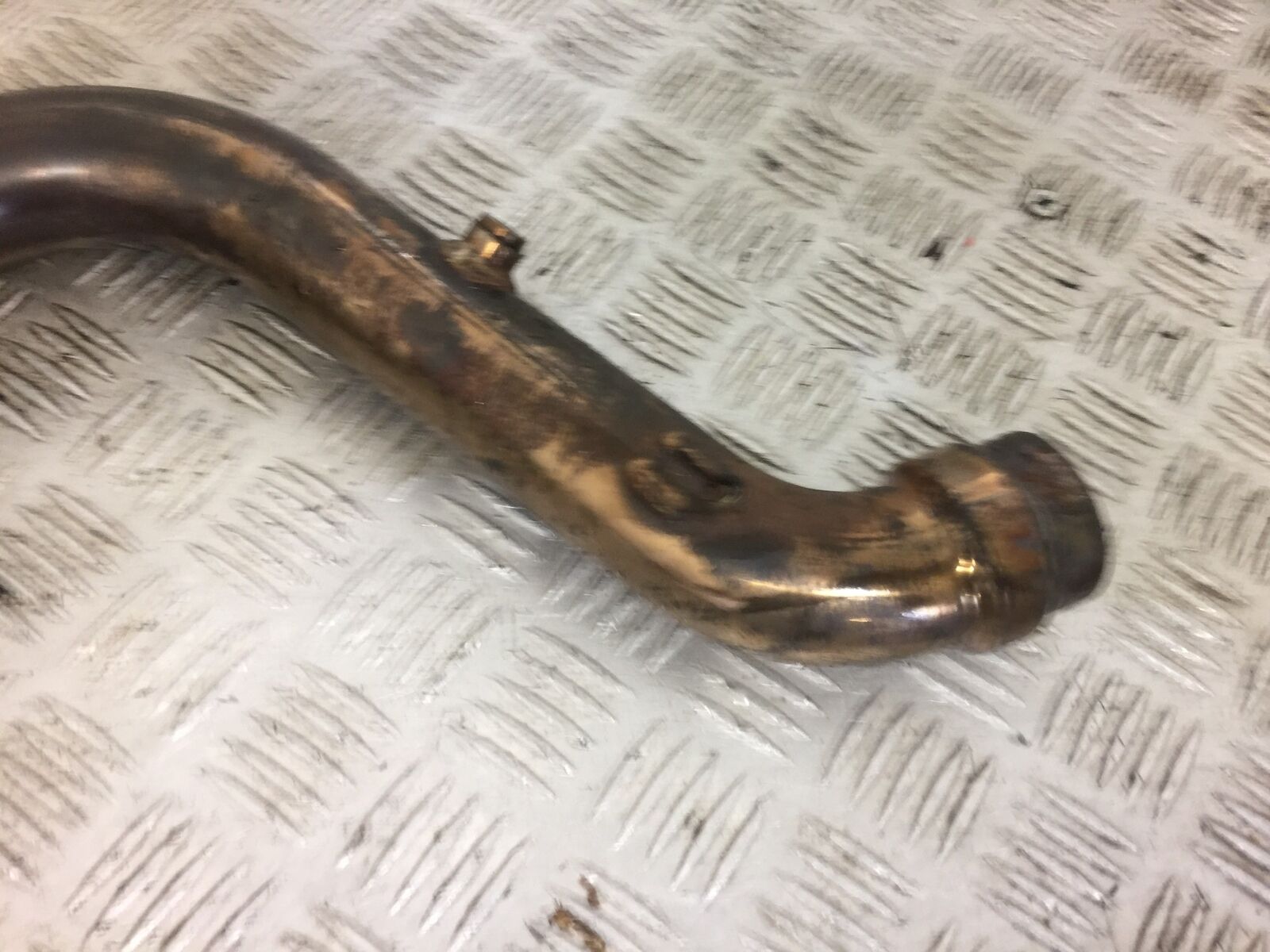 DUCATI 999 BIPOSTO EXHAUST DOWNPIPE  YEAR 2004 (STOCK 549)