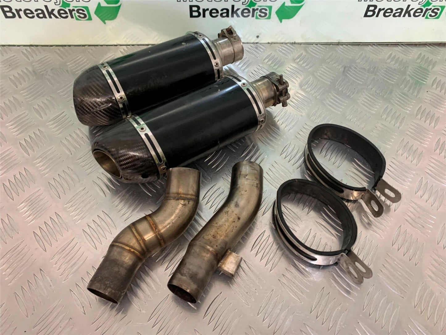 KAWASAKI Z1000 SX RACE SILENCERS   YEAR 2011-16 (STOCK 942)