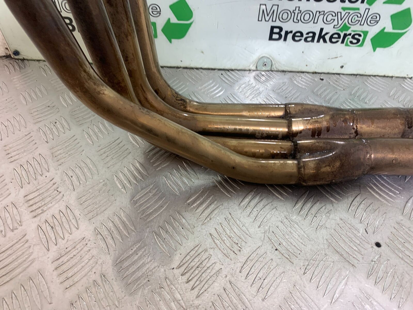 HONDA CBR600 CBR 600 F2 EXHAUST DOWNPIPES   YEAR 1991-1993 (CMB1114)