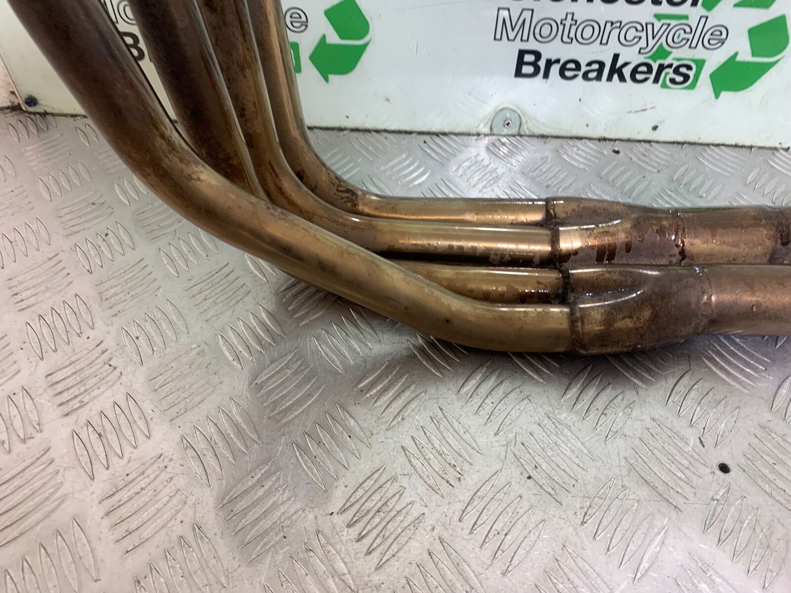 HONDA CBR600 CBR 600 F2 EXHAUST DOWNPIPES   YEAR 1991-1993 (CMB1114)