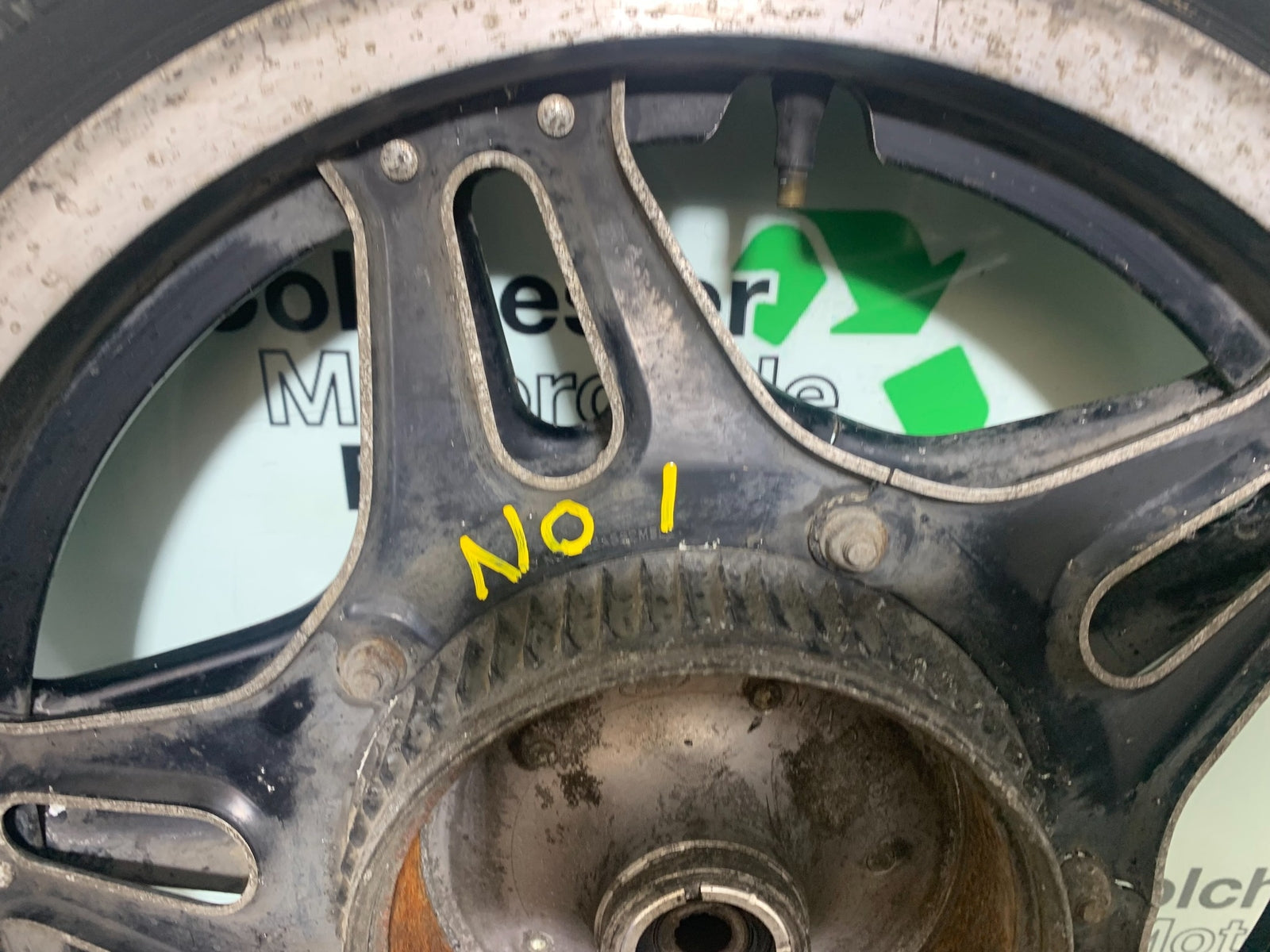 HONDA CX500 CX 500 REAR WHEEL (NO1)  YEAR 1978 1981 (CMB1137)