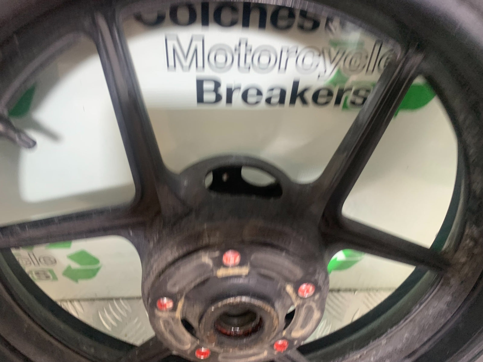 KAWASAKI ZX6R ZX6 R P7F P8F FRONT WHEEL  YEAR 2007-08 (CMB1165)