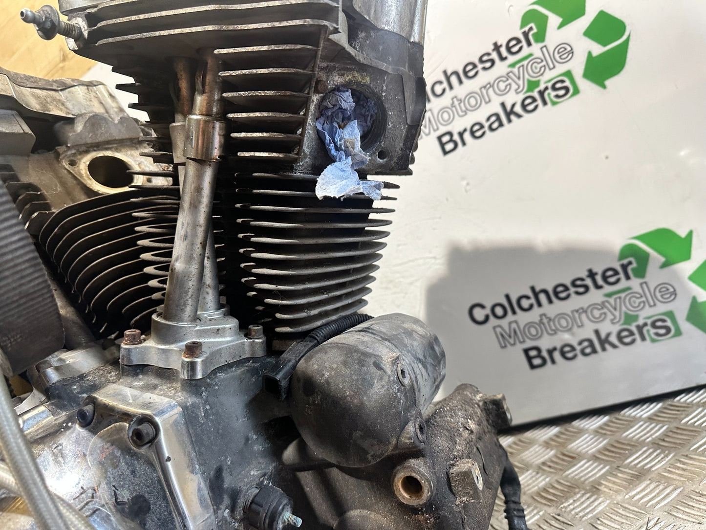 HARLEY DAVIDSON FXS BLACKLINE 1585 ENGINE YEAR 2012 (CMB1147)