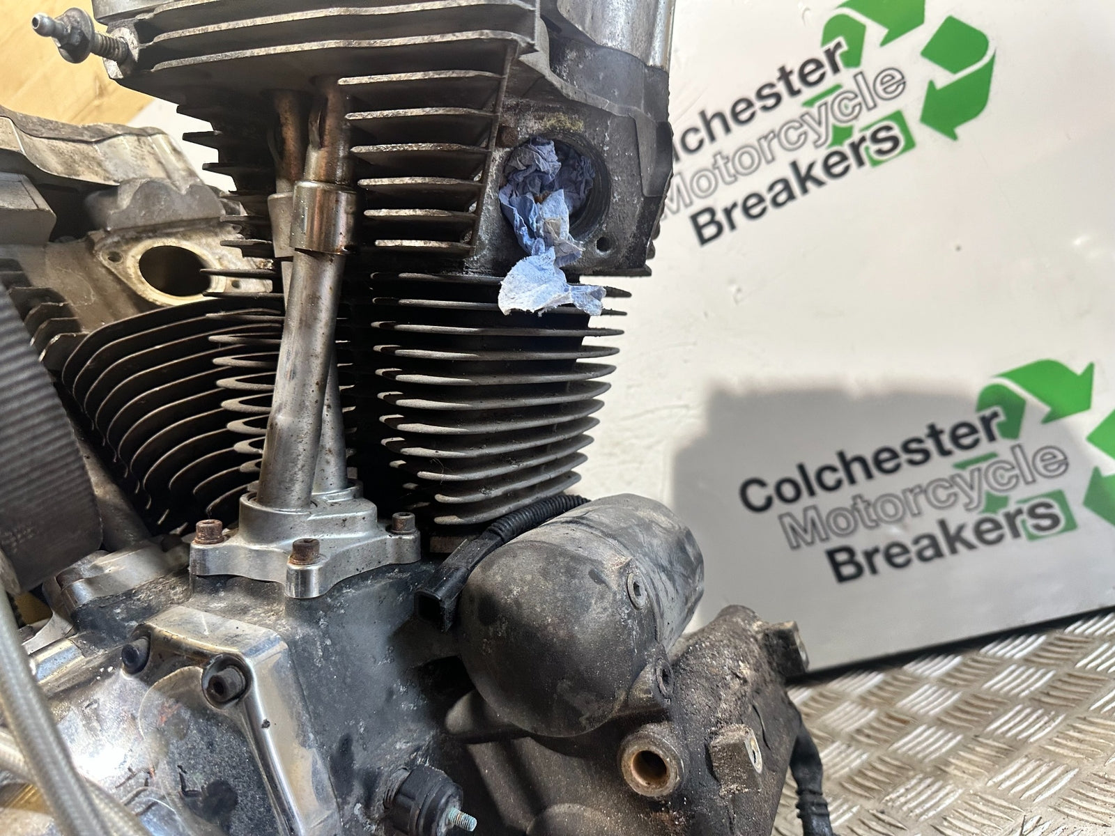 HARLEY DAVIDSON FXS BLACKLINE 1585 ENGINE YEAR 2012 (CMB1147)