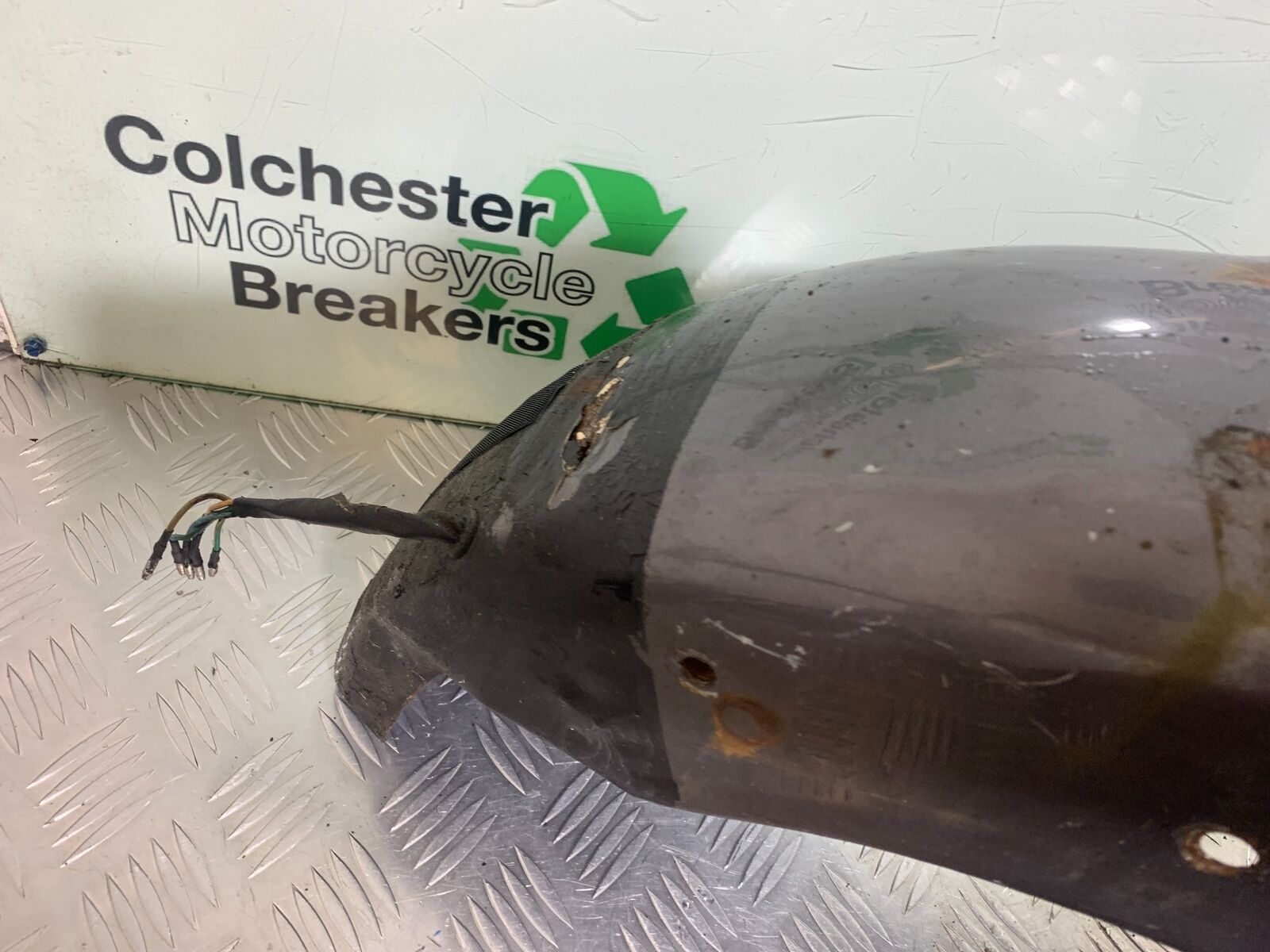 HERALD CLASSIC 125 REAR MUDGUARD AND LIGHT  YEAR 2014 (CMB1058)