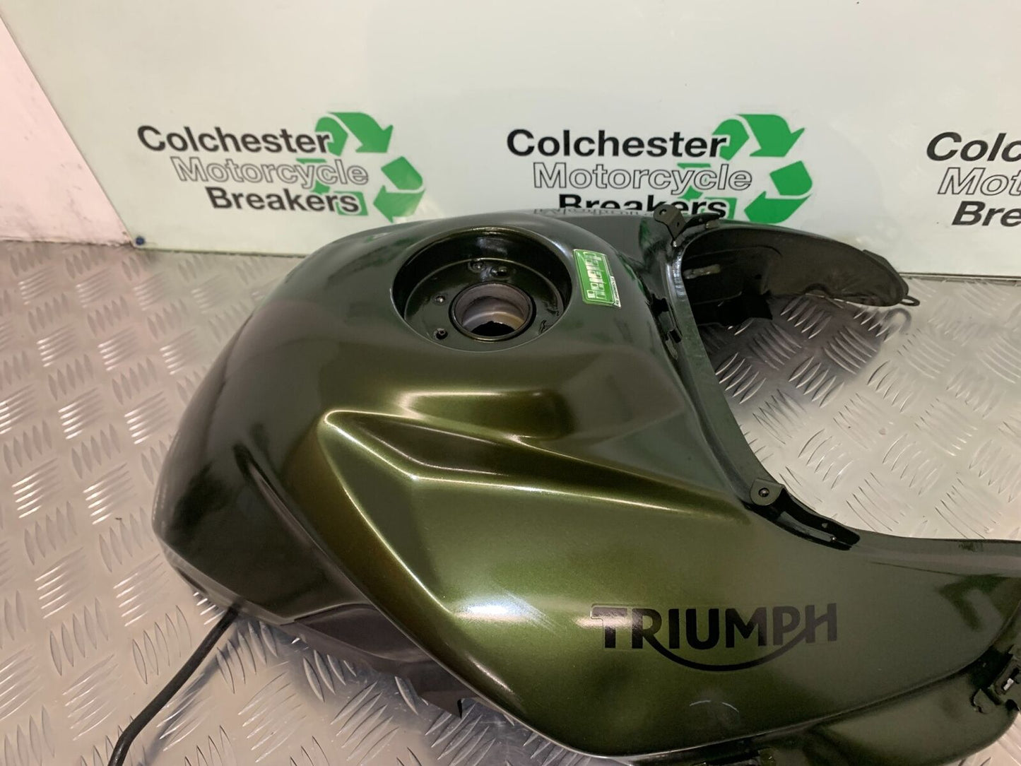 TRIUMPH TIGER 800 XCA PETROL TANK  YEAR 2015-2017 (STOCK 940)