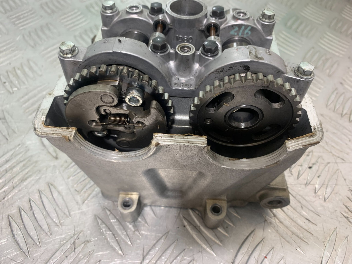 KAWASAKI KXF450 KXF 450 CYLINDER HEAD AND CAMS YEAR 2009-2015 CMB1217)
