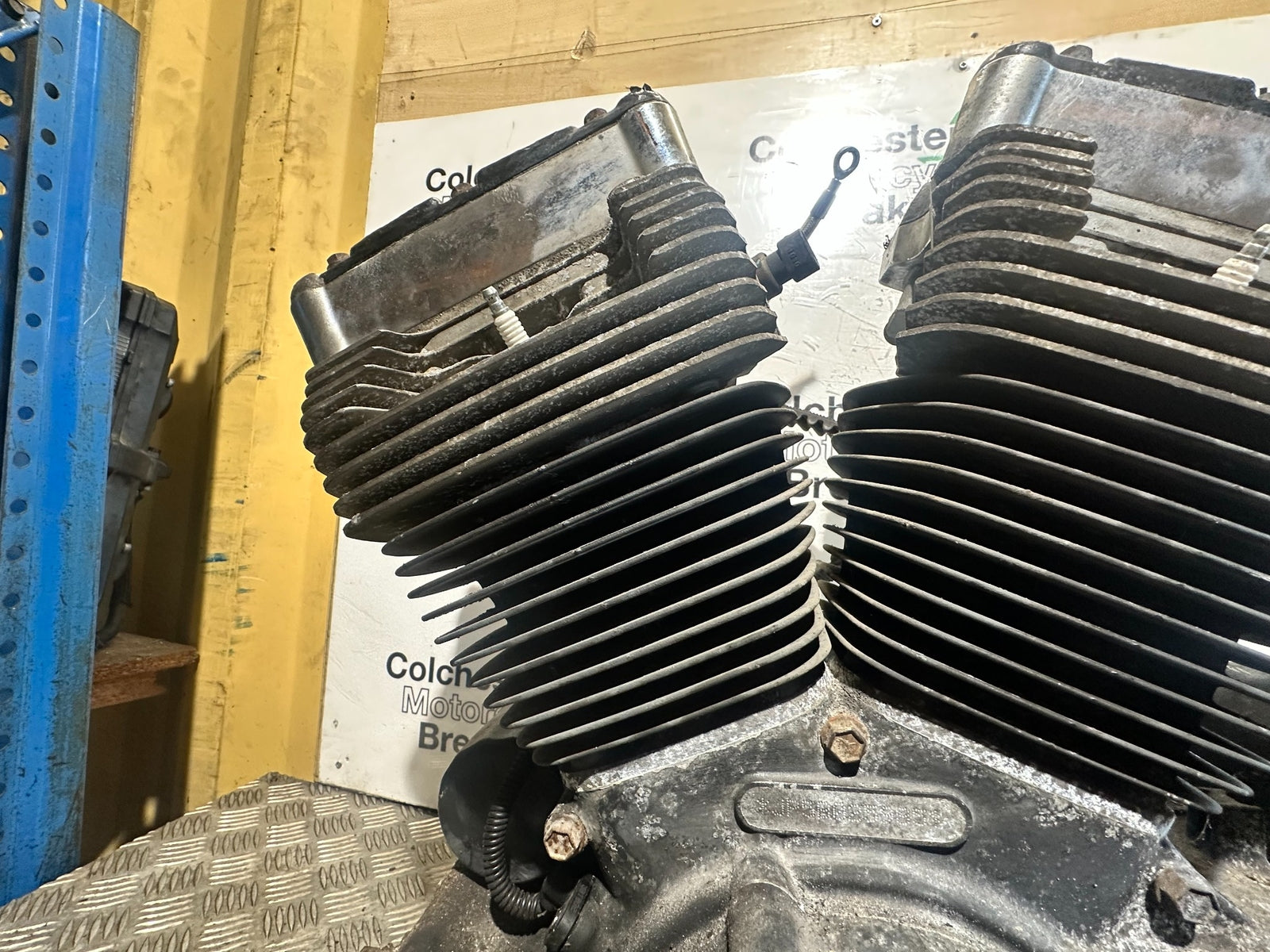 HARLEY DAVIDSON FXS BLACKLINE 1585 ENGINE YEAR 2012 (CMB1147)