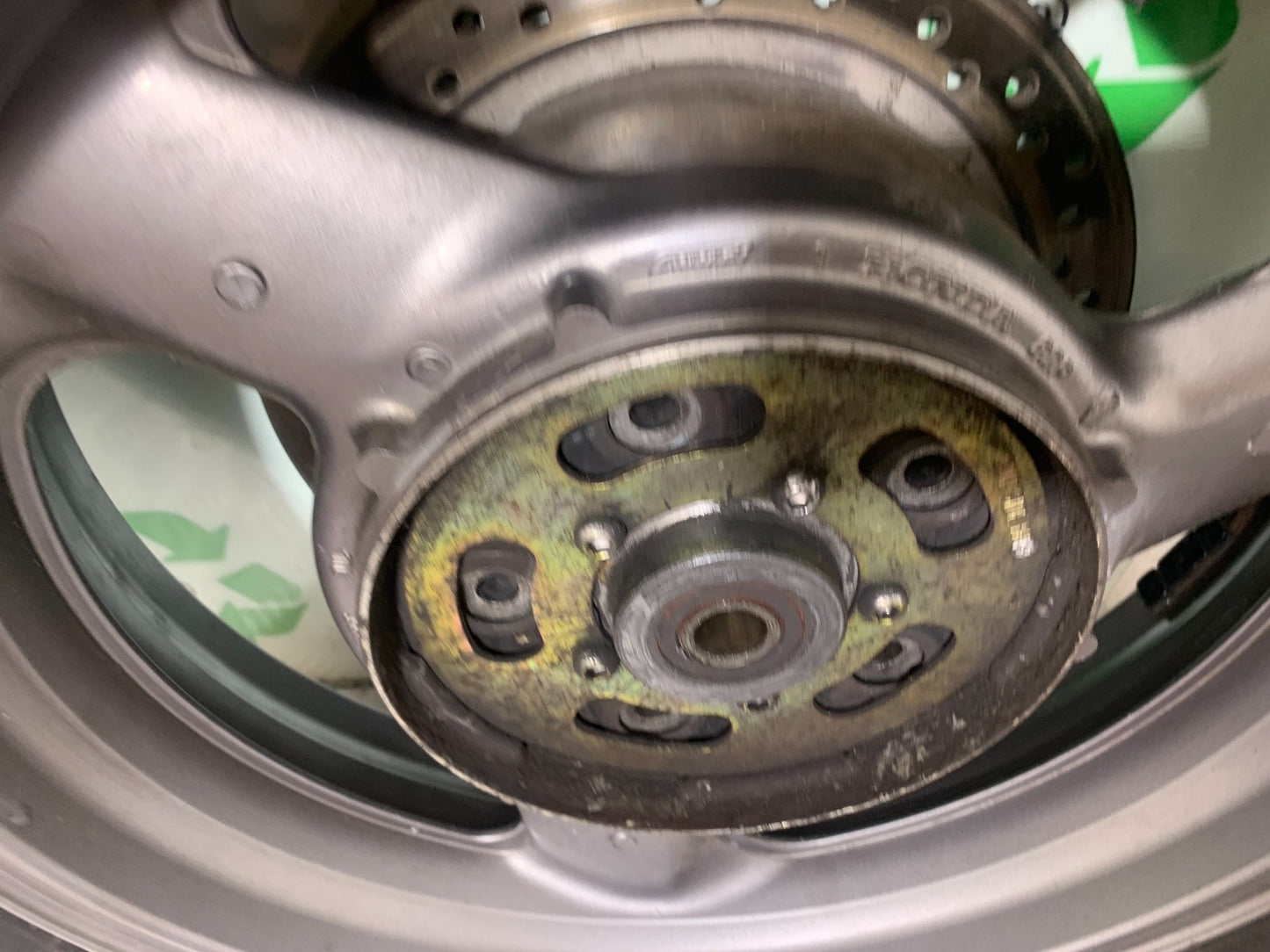 HONDA ST1100 PAN EUROPEAN REAR WHEEL (TYRE WILL PASS MOT) 1993-2001 (CMB1195)