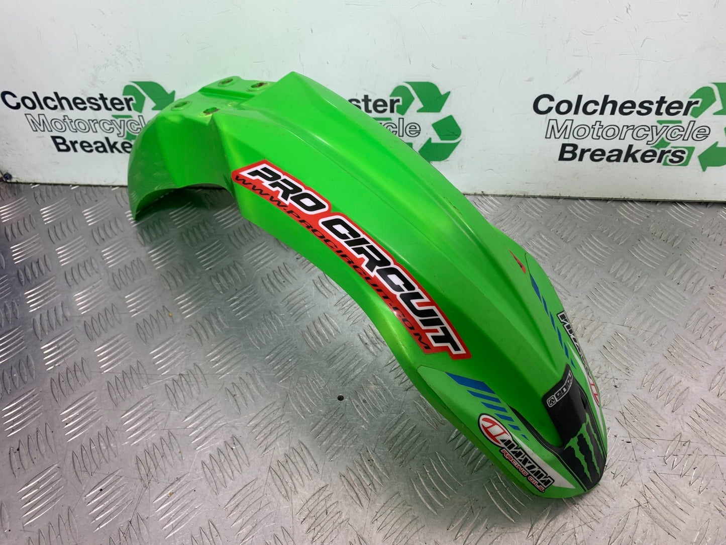 KAWASAKI KXF450 KXF 450 FRONT MUDGUARD  YEAR 2013 CMB1217)