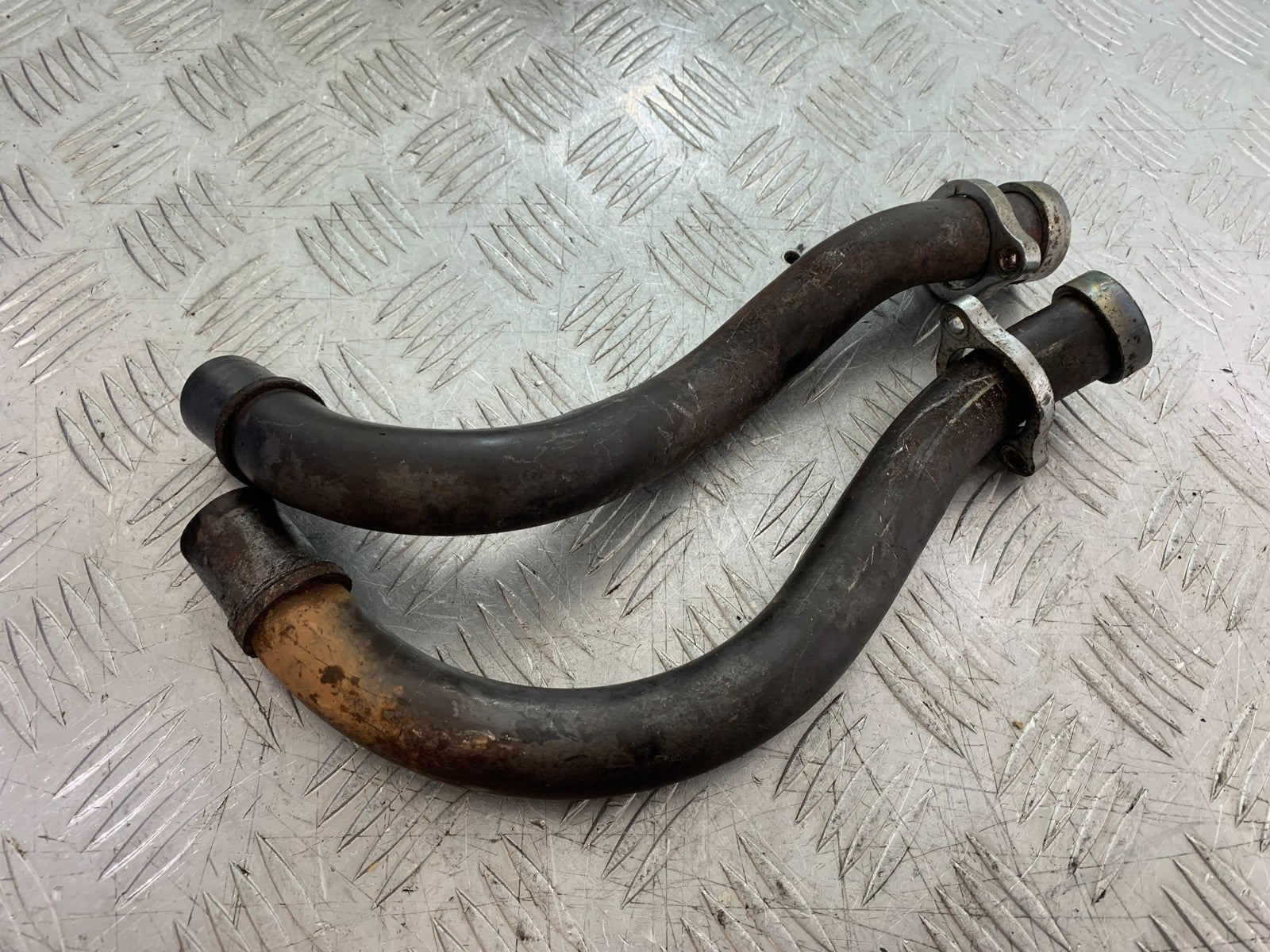 HONDA VFR800 VFR 800 V-TEC EXHAUST DOWNPIPES  YEAR 2002 -09 (CMB1296)